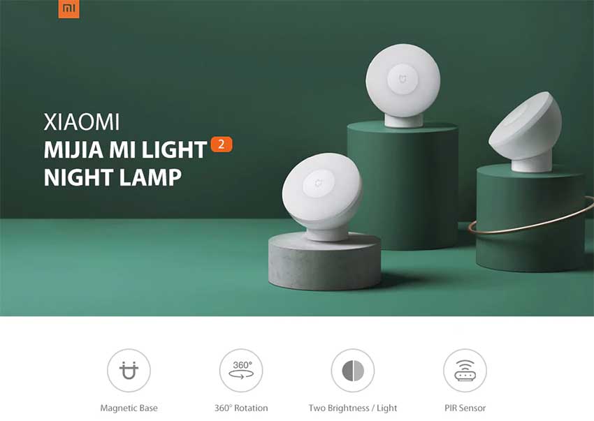 Xiaomi Mijia Light 2 Infrared Smart Night Lamp Smart Bulbs